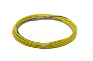 Изолированный стальной канал жёлтый &#216; 1.2-1.6mm, 4m