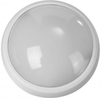 Светильник STAYER ″PROFI″ PROLight светодиодный, влагозащищенный IP65, пластиковый корпус, PC, влагозащищенный, круг, белый, 4000К, 7(60Вт)