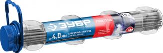 ЗУБР электрод сварочный УОНИ 13/55 с основным покрытием, d 4.0 х 350 мм, 1,2 кг в ПВХ тубе, Профессионал.